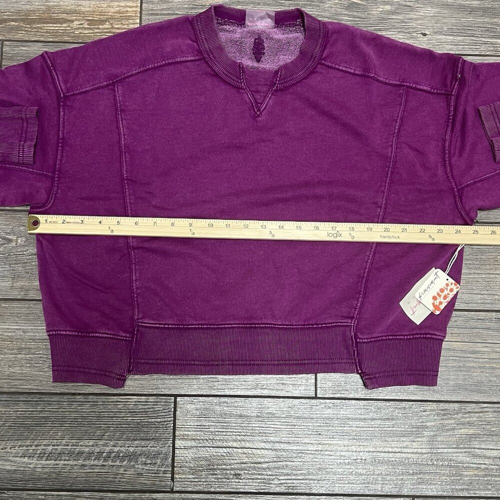 NWT Free People Movement x Hatch Maternity Intercept Pullover XS X-Small Berry - Picture 13 of 15